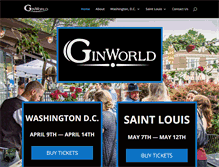 Tablet Screenshot of ginworld.com